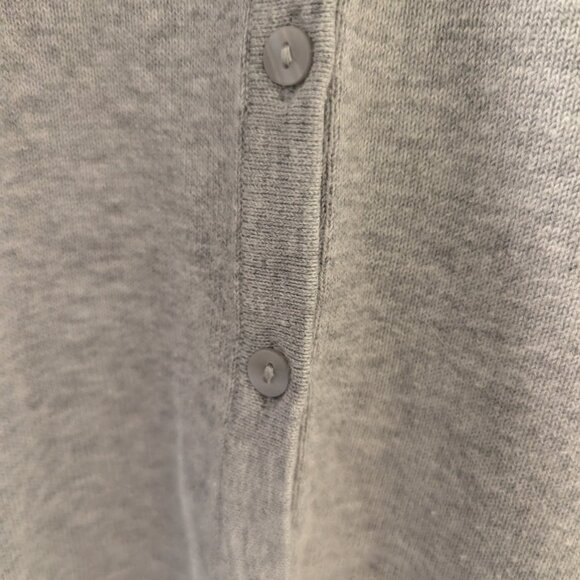 H&M Button Up Cardigan, Size XS, Light Grey - Picture 3 of 3
